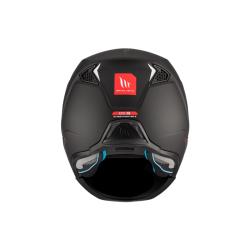 MT Helmets Streetfighter SV S Solid A1 černá matná s iridiovou clonou - otevřená přilba s maskou