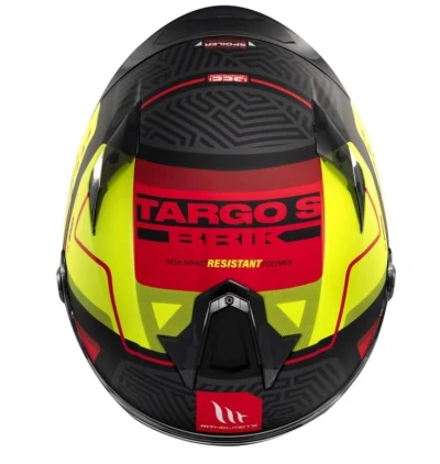 MT Helmets Targo S Brik matná čierno-žltá Integrálna prilba + zľava 300,- na príslušenstvo