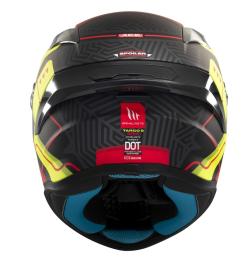 MT Helmets Targo S Brik matná černo-žlutá Integrální helma + sleva 300,- na příslušenství