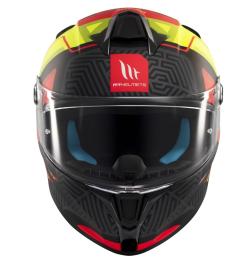 MT Helmets Targo S Brik matná černo-žlutá Integrální helma + sleva 300,- na příslušenství