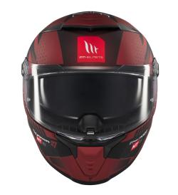 MT Helmets Thunder 4 SV Luminence matná červená Integrální helma + sleva 400,- na příslušenství