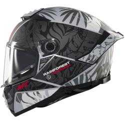 MT Helmets Thunder 4 SV Rainforest černo-bílá Integrální helma + sleva 400,- na příslušenství