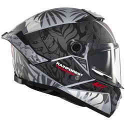 MT Helmets Thunder 4 SV Rainforest černo-bílá Integrální helma + sleva 400,- na příslušenství