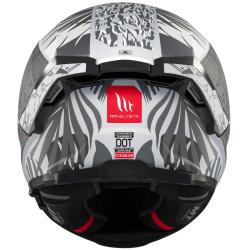 MT Helmets Thunder 4 SV Rainforest černo-bílá Integrální helma + sleva 400,- na příslušenství
