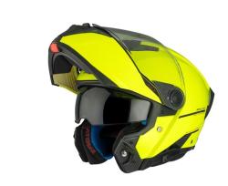 MT Helmets Vyklápěcí helma ATOM 2 SV SOLID A3 fluo žlutá lesklá + sleva 400,- na příslušenství