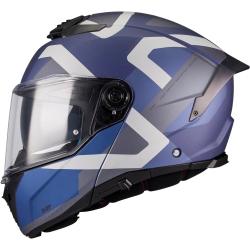 MT Helmets Atom 2 SV Dexter C2 matná modro-šedá výklopná helma + sleva 400,- na příslušenství MT Helmets Atom 2 SV Dexter C2 matná modro-šedá výklopná helma + sleva 400,- na příslušenství