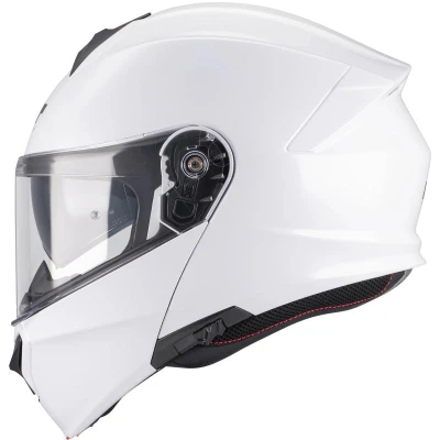 MT Helmets Genesis SV Pure A0 bílá výklopná helma + moto kukla RSA