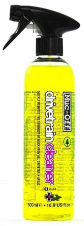 Muc-off čistič Bio Drivetrain Cleaner 500 ml - Silně odmašťující bio čistič na řetězy