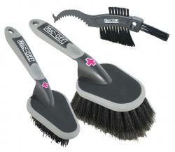 Muc-off sada kartáčů 3 Brush Set Muc-off sada kartáčů 3 Brush Set