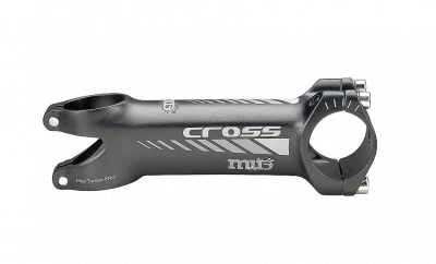 Mud Cross Stem černo/šedý představec