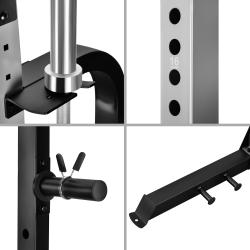 HMS KLT5432 Multifunkční posilovací stojan - Power Rack