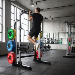 HMS KLT5432 Multifunkční posilovací stojan - Power Rack