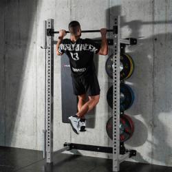 HMS KLT34 šedý Multifunkční skládací posilovací stojan - Power Rack