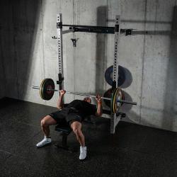 HMS KLT34 šedý Multifunkční skládací posilovací stojan - Power Rack