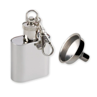 Munkees Kippis SET stříbrná mini placatka