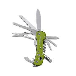 Munkees LED knife - green vreckový nôž Munkees LED knife - green vreckový nôž