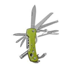Munkees LED knife - green kapesní nůž