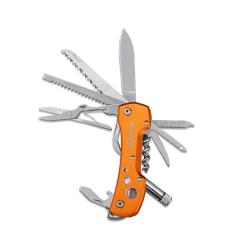 Munkees LED knife - orange kapesní nůž