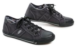 Mustang 1099-310-259 čierne dámske nadmerné tenisky