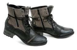 Mustang 1229-510-9 čierna dámska zimná obuv