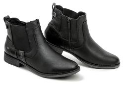 Mustang 1265-522-9 čierne dámske poltopánky