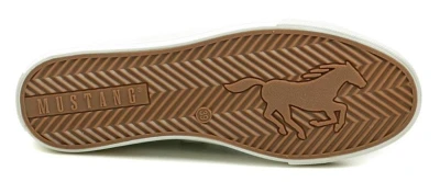 Mustang 1272-502-706 zelená mint dámske nadmerné poltopánky