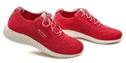Mustang 1315-311-5 červené dámske tenisky