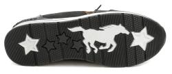 Mustang 1352-310-9 černé dámské polobotky