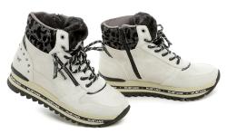 Mustang 1364-503-203 bílá dámská nadměrná zimní obuv