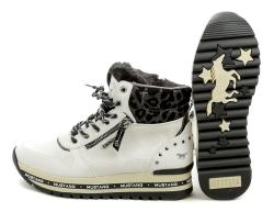 Mustang 1364-503-203 bílá dámská nadměrná zimní obuv