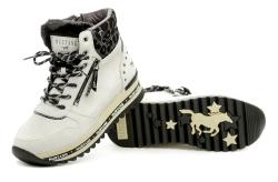 Mustang 1364-503-203 bílá dámská nadměrná zimní obuv