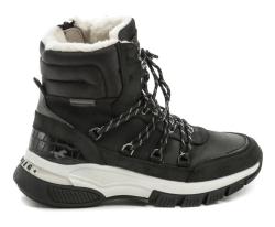 Mustang 1367-603-9 černá dámská zimní obuv