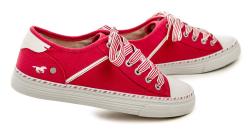 Mustang 1376-303-5 červené dámské nadměrné tenisky