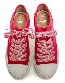 Mustang 1376-303-5 červené dámske tenisky