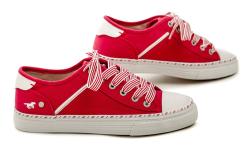 Mustang 1376-303-5 červené dámske tenisky