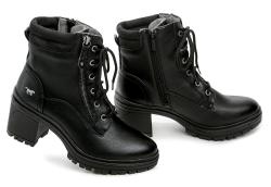 Mustang 1409-506-9 černá dámská zimní obuv