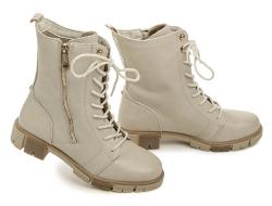 Mustang 1443-504-243 ivory dámska zimná obuv