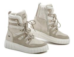 Mustang 1446-603-4 béžové dámska zimná obuv