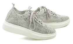 Mustang 1468-301-22 sivé dámske poltopánky