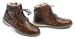 Mustang 15M0001003 hnědé pánské zimní boty