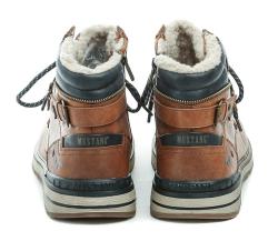 Mustang 15M001100200 hnědé pánské nadměrné zimní boty