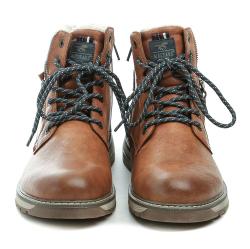 Mustang 15M001100200 hnědé pánské nadměrné zimní boty