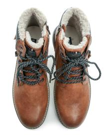 Mustang 15M001100200 hnědé pánské nadměrné zimní boty