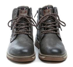 Mustang 15M001100200 šedé pánské nadměrné zimní boty