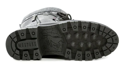 Mustang 15M004200600 černé dámské nadměrné zimní kozačky