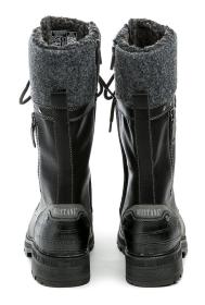 Mustang 15M004200600 černé dámské zimní kozačky