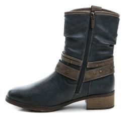 Mustang 15M0062003 navy dámská nadměrná zimní obuv