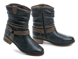 Mustang 15M0062003 navy dámska zimná obuv