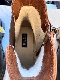 Mustang 15M0072001 hnědá dámská zimní obuv