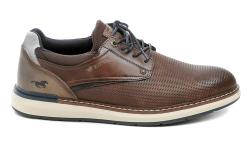 Mustang 15M014100100 hnědé pánské polobotky